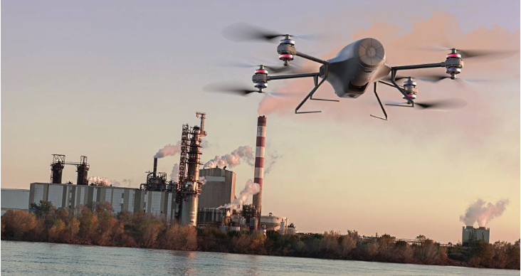 les échos - Azur Drones s'offre le drone automatique de Skeyetech